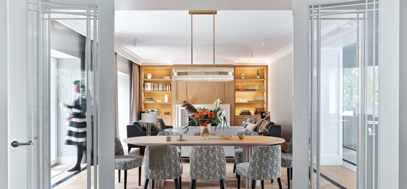 wnętrza w modernistycznej willi