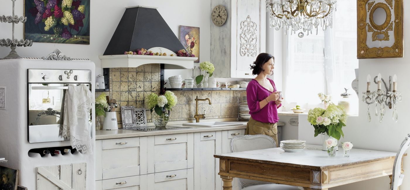 jak urządzić wnętrza w stylu shabby chic