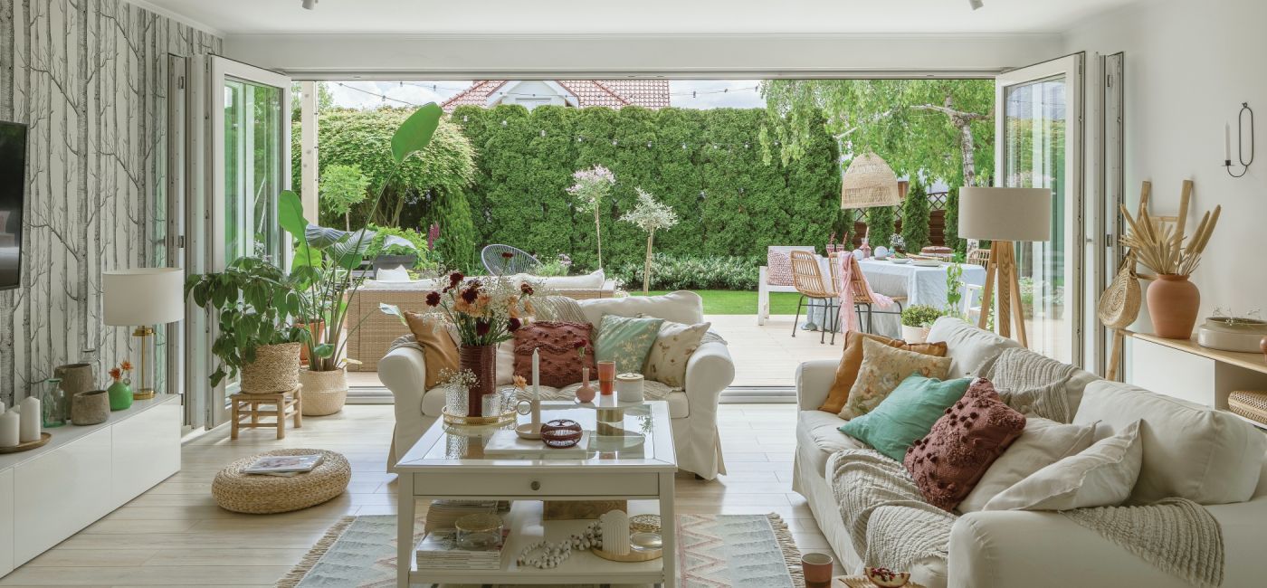 styl naturalny we wnętrzach