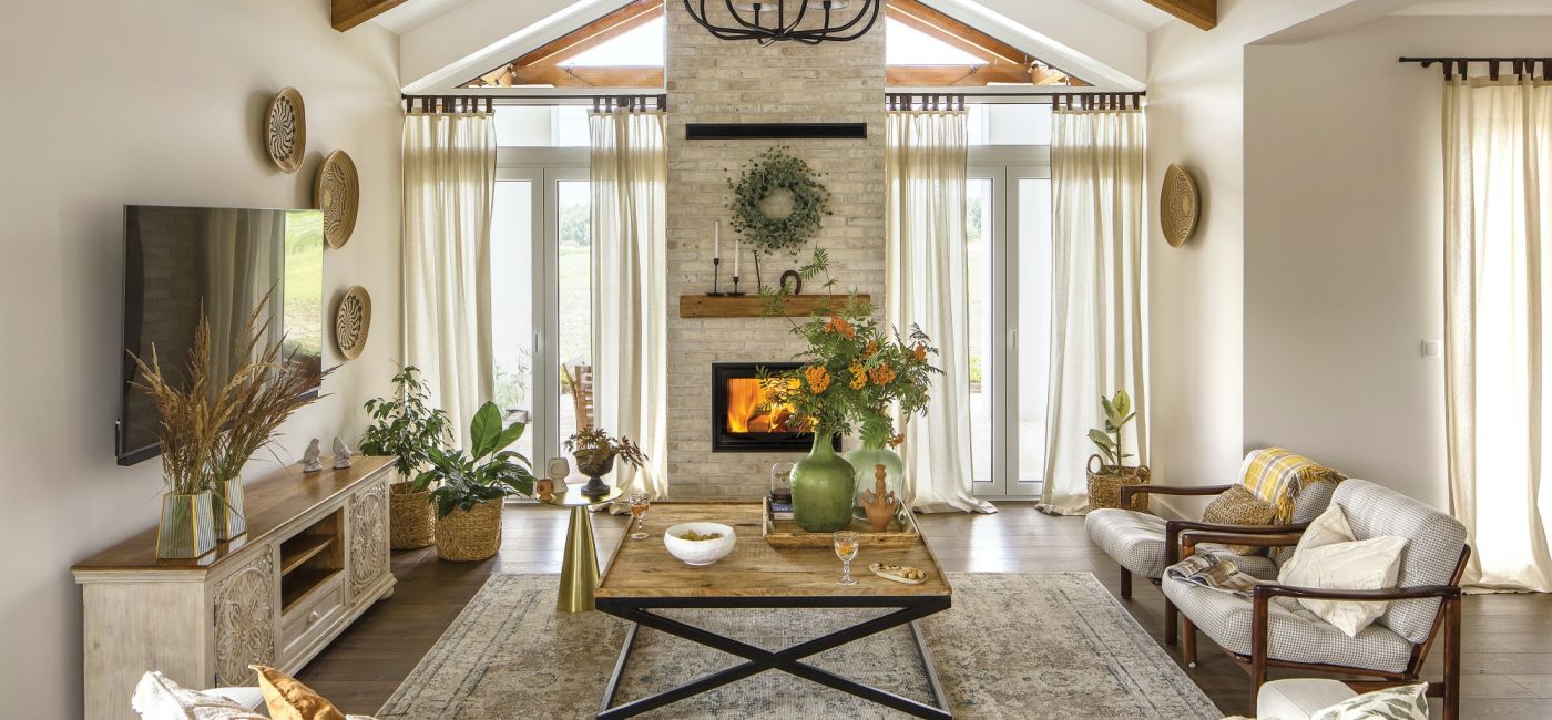 dom w stylu modern farmhouse