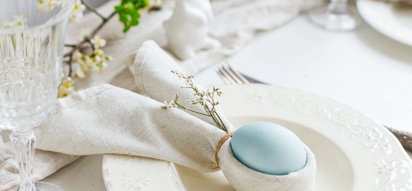 stroik wielkanocny z jajkiem