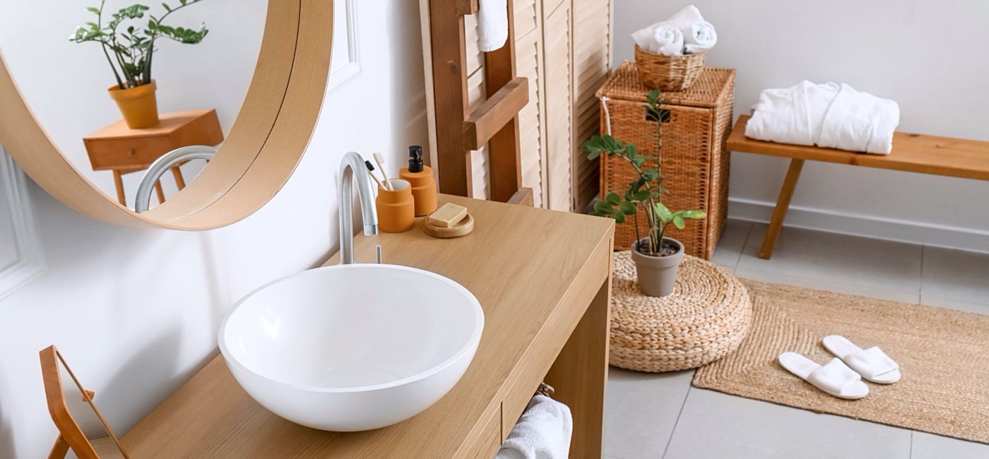 łazienka w stylu skandynawskim