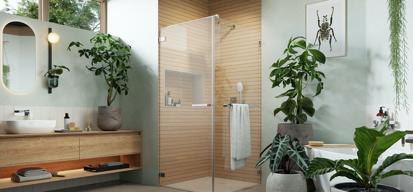 łazienka z prysznicem