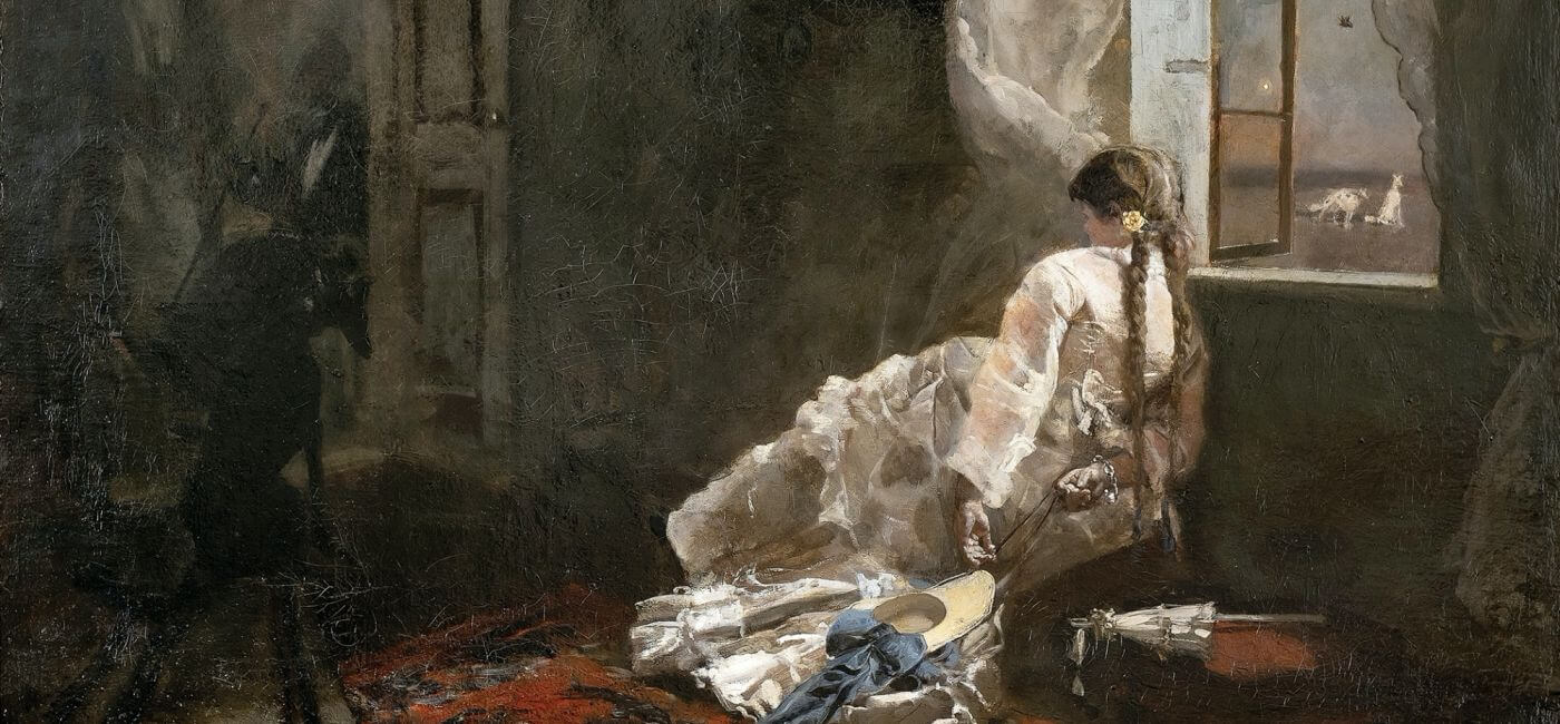 Wieczór letni Józefa Chełmońskiego