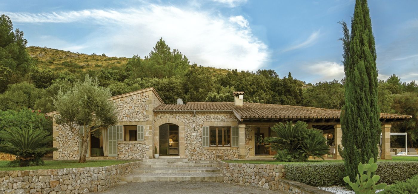 letni dom projektantki wnętrz Magdy Bannatyne na majorce