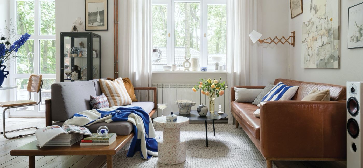 salon w domu ceramiczki oli nadolny