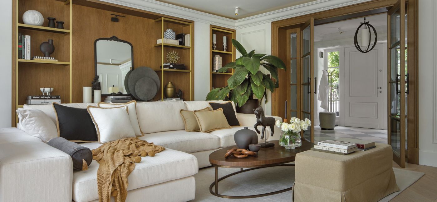 luksusowy dom z oranżerią