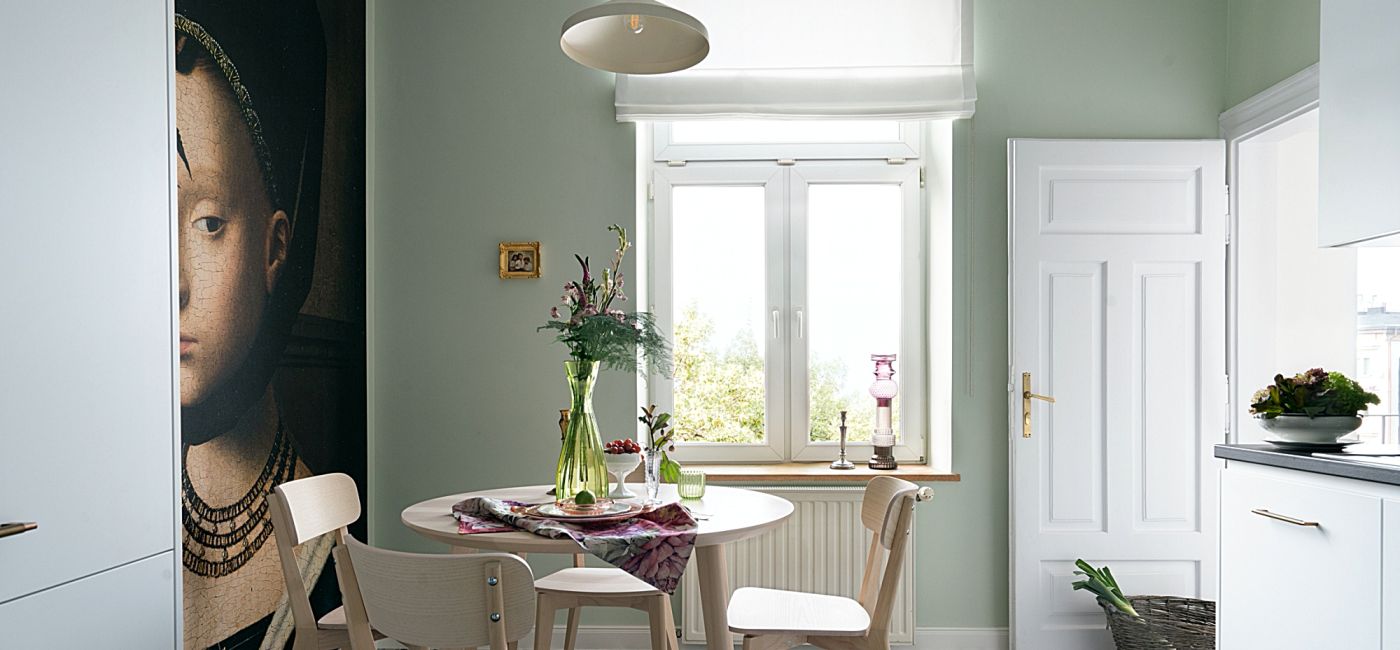 aranżacje okna w kuchni