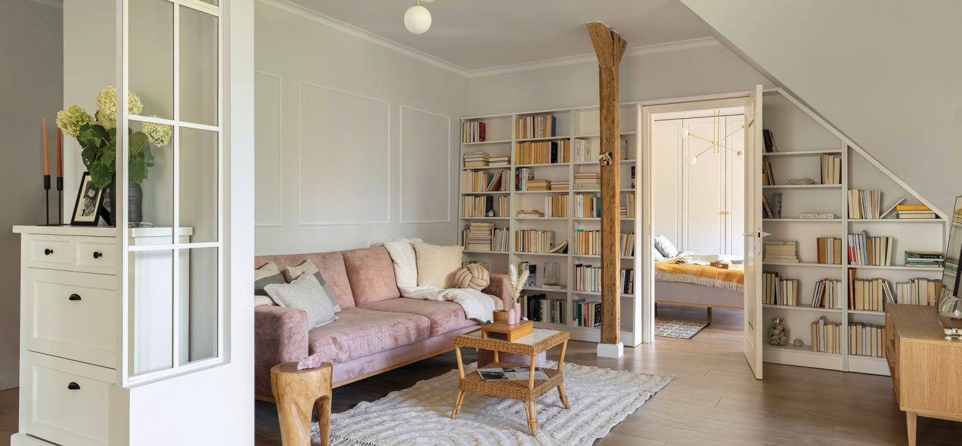 jak urządzić mieszkanie na poddaszu