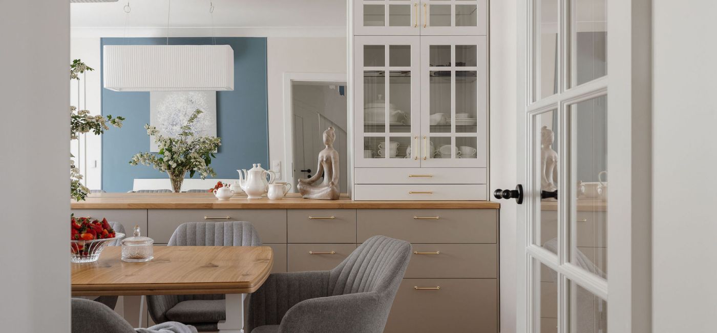 klasyczny dom inspirowany modernizmem