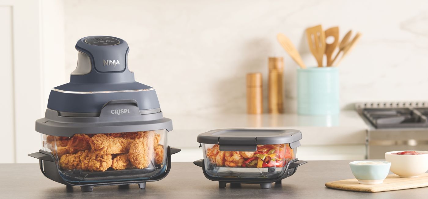 przenośny szklany airfryer Ninja CRISPi 4-w-1