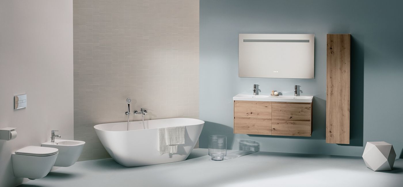 elegancka łazienka w minimalistycznym wydaniu