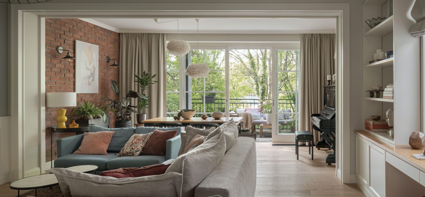 eklektyczne wnętrza urządzone ze smakiem