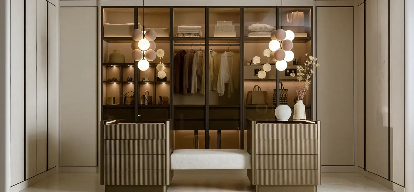 Luksusowa garderoba na wymiar Fashion Room od ernestrust