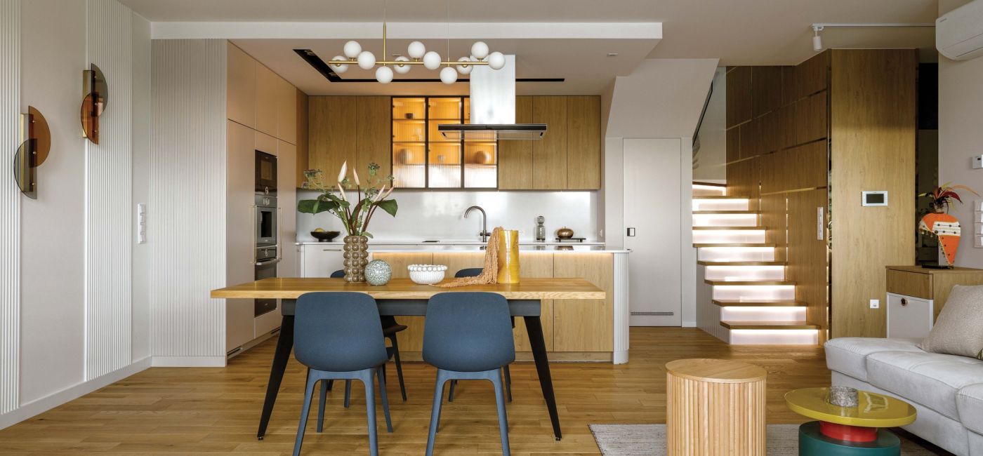 Dwupoziomowy apartament w Piastowie dla dużej rodziny