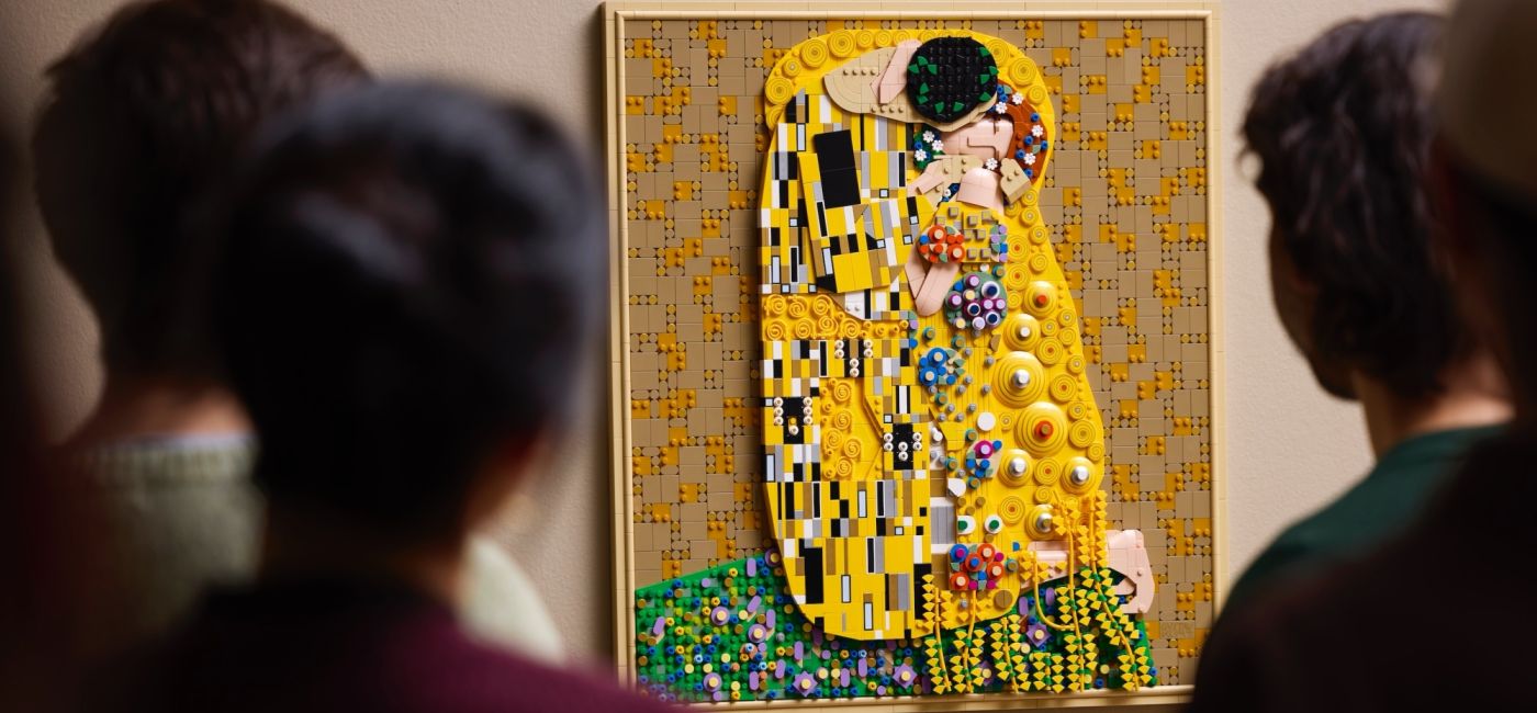„Pocałunek” Gustava Klimta to największy zestaw LEGO Art Masterpiece