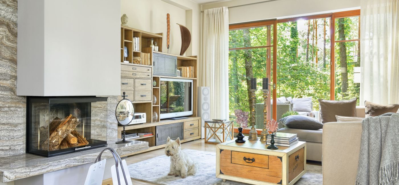 A wokół nas las. Dom w Magdalence