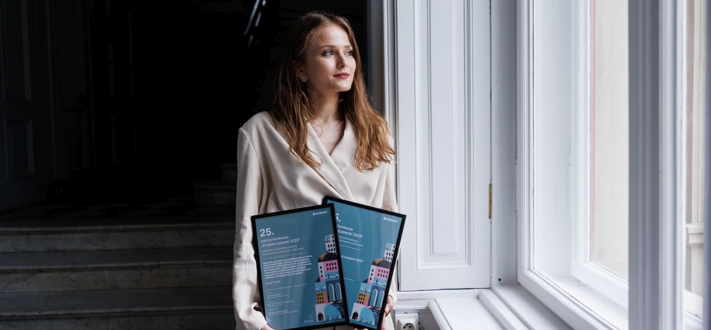 rozmowa z paulą rydel laureatką grand prix projekt łazienki 2023