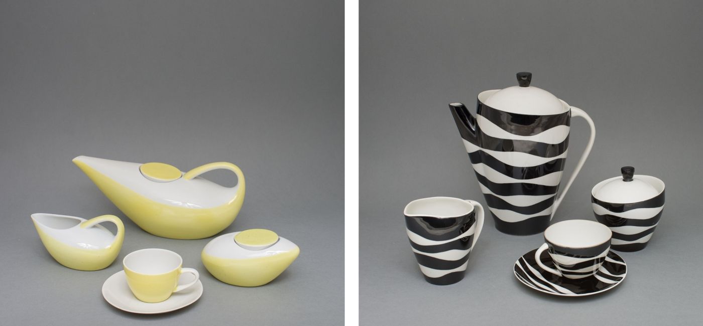 Wystawa Powszechny luksus Porcelana ZP Bogucice ze zbiorów Muzeum w Gliwicach