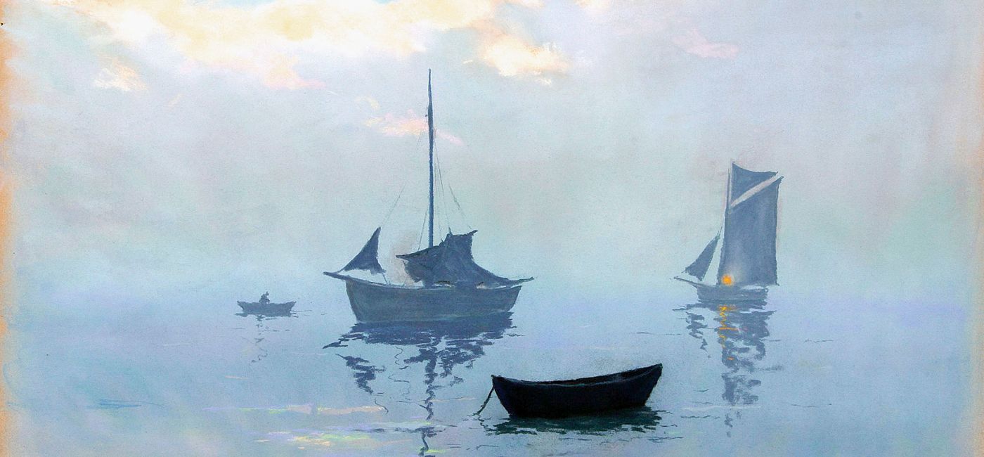 Antoni Suchanek Pejzaż morski , lata 30. XX w.