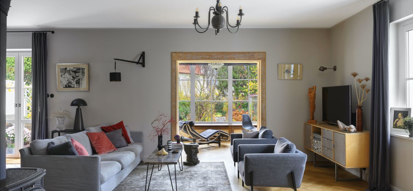 aranżacja wnętrza w domu typu bliźniak