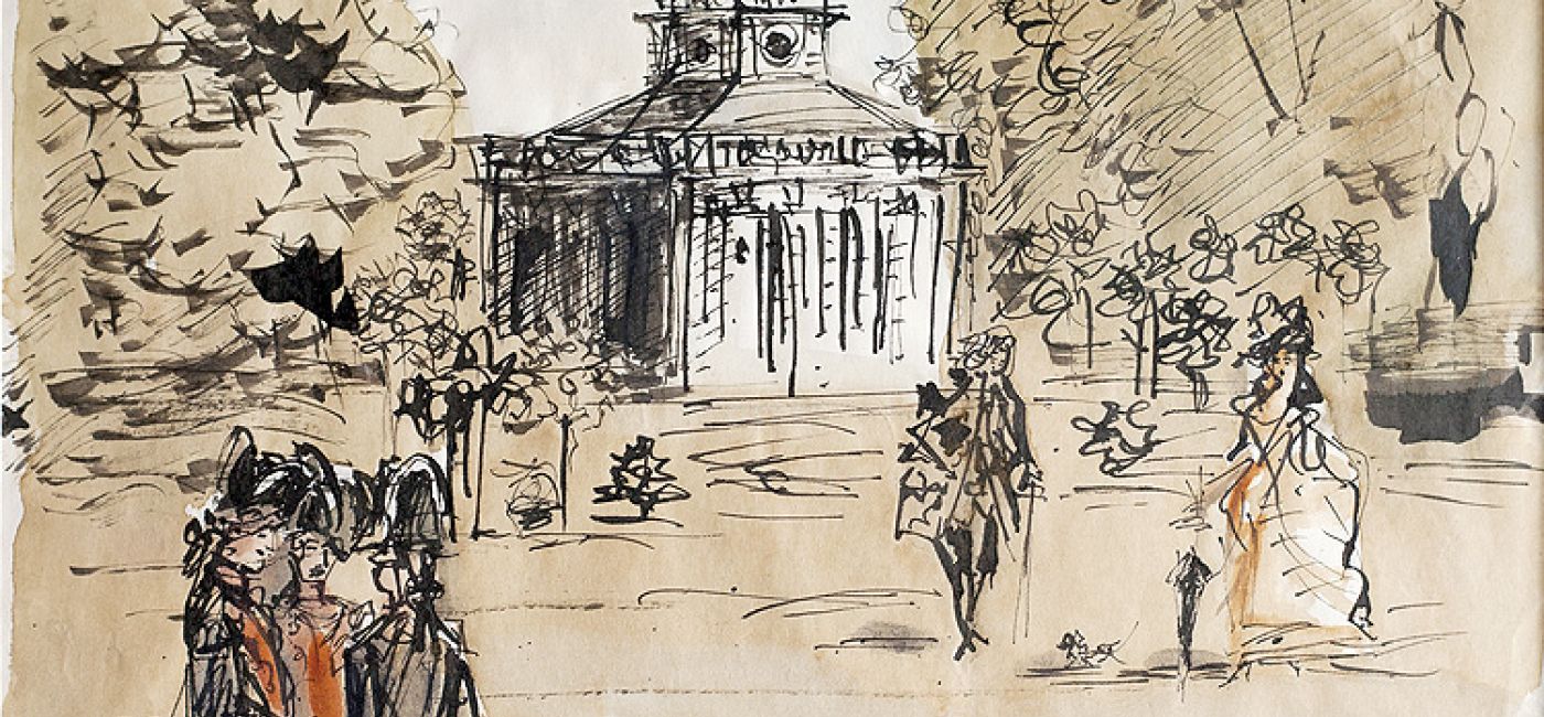 Biały Domek w Łazienkach. Antoni Uniechowski