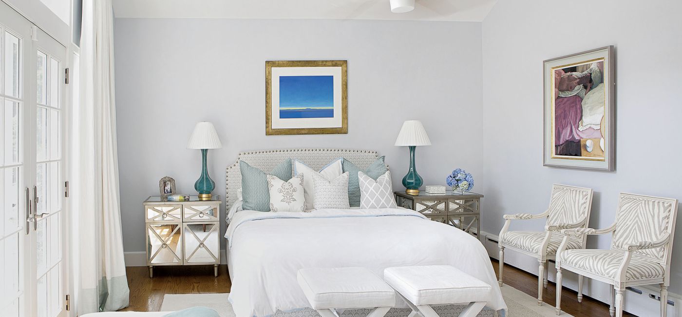 Aranżacja sypialni, w której odpoczywają zmysły