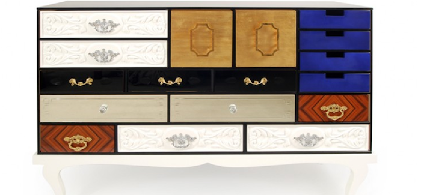 Czy komoda może mieć każdą szufladę inną, niedopasowane uchwyty i mimo to zachwycać swoim wyglądem?