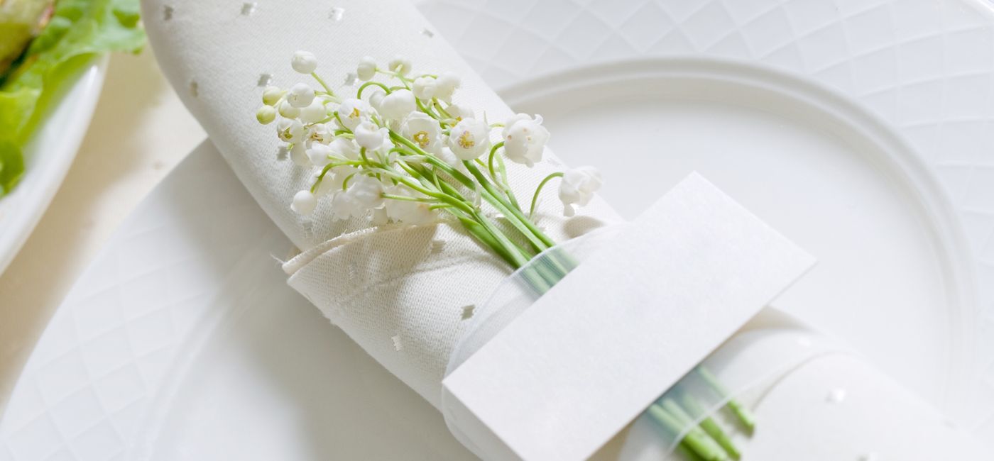 Dekoracje komunijne na stół