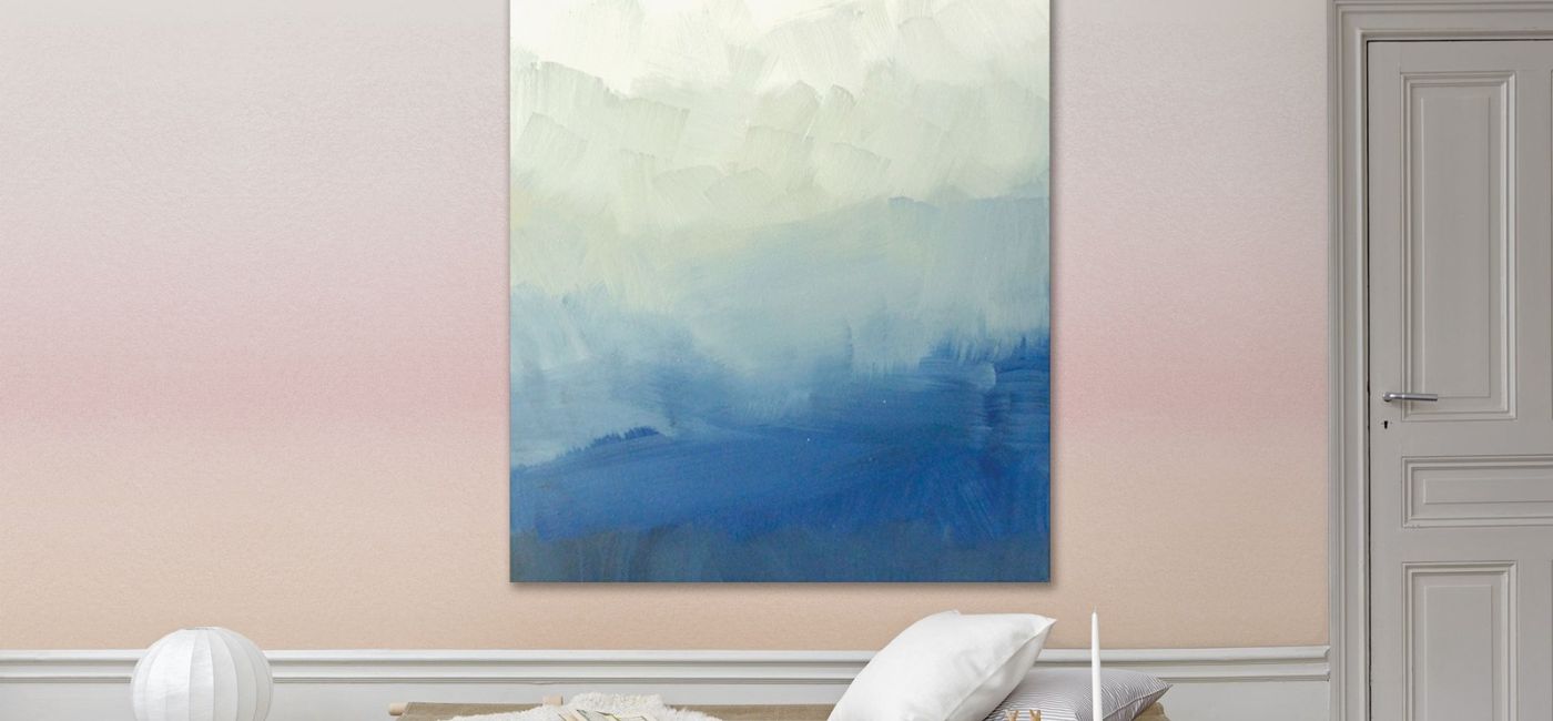 Trendy wnętrzarskie: dekoracje ombre