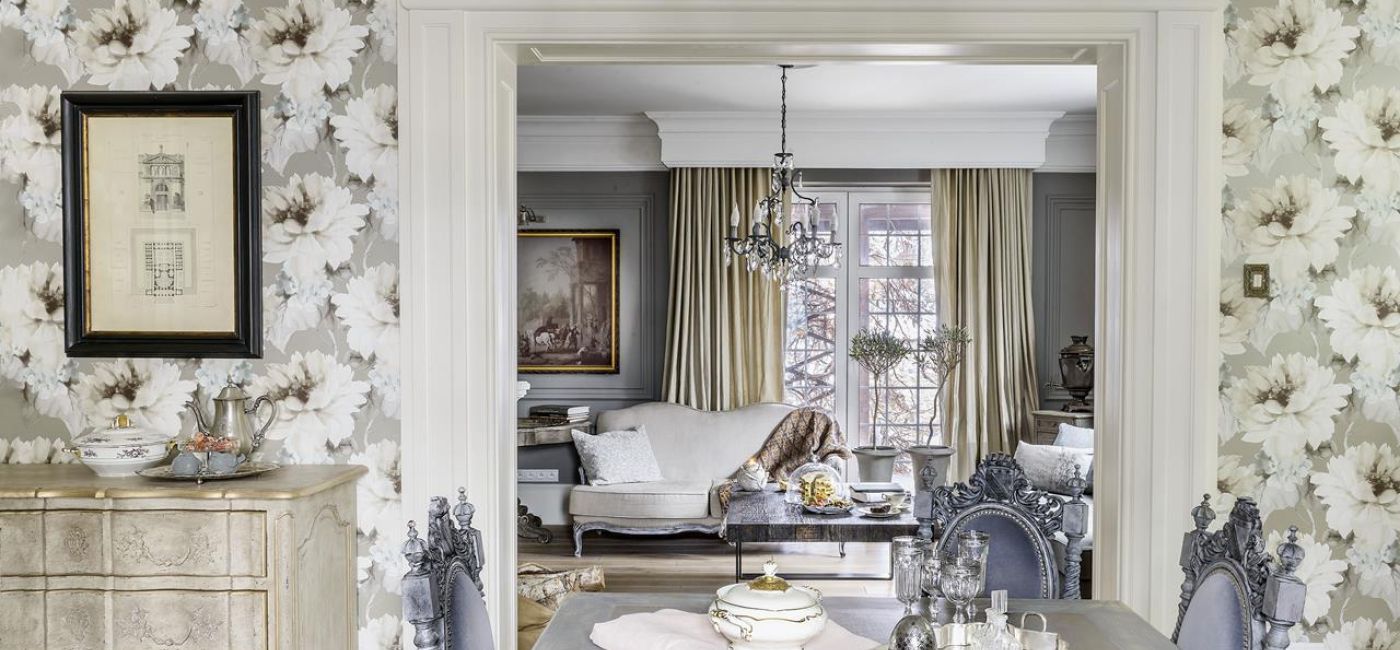 Szare wnętrza: dom z dobrą energią