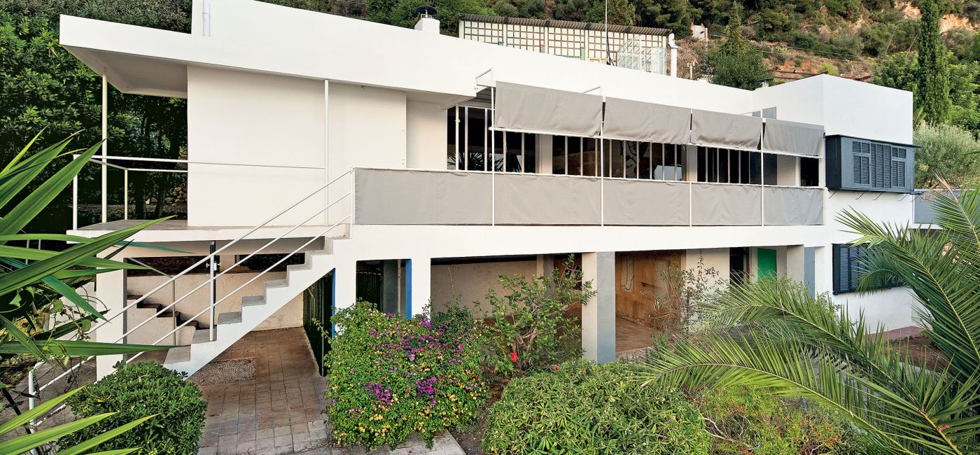 E 1027. Dom, corbusier, eileen gray, styl nowoczesny, wystrój wnętrz, aranżacja wnętrz, nowoczesny salon, domy