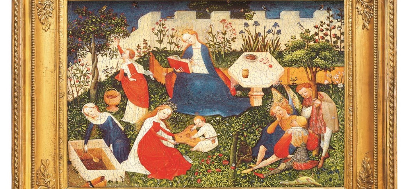 MISTRZ GÓRNOREŃSKI, RAJSKI OGRÓD , OK. 1415 R.