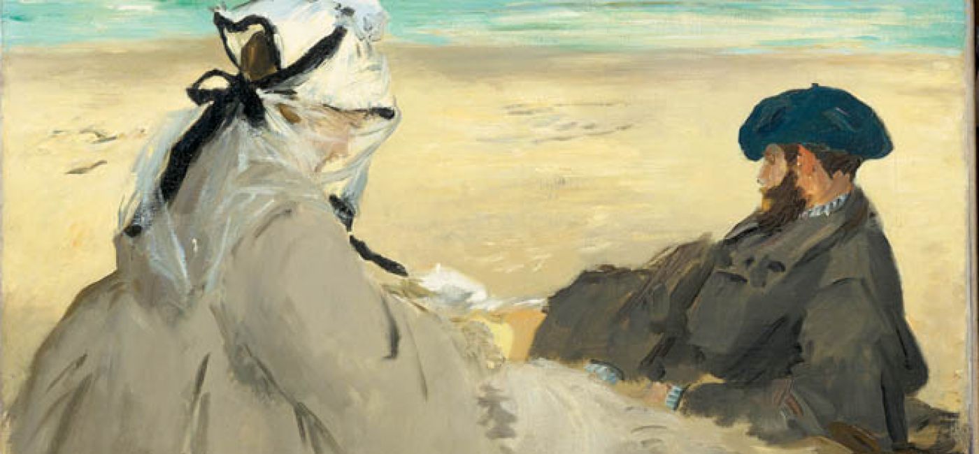 Edouard Manet, Na plaży , 1873 r. Narodziny nowoczesności