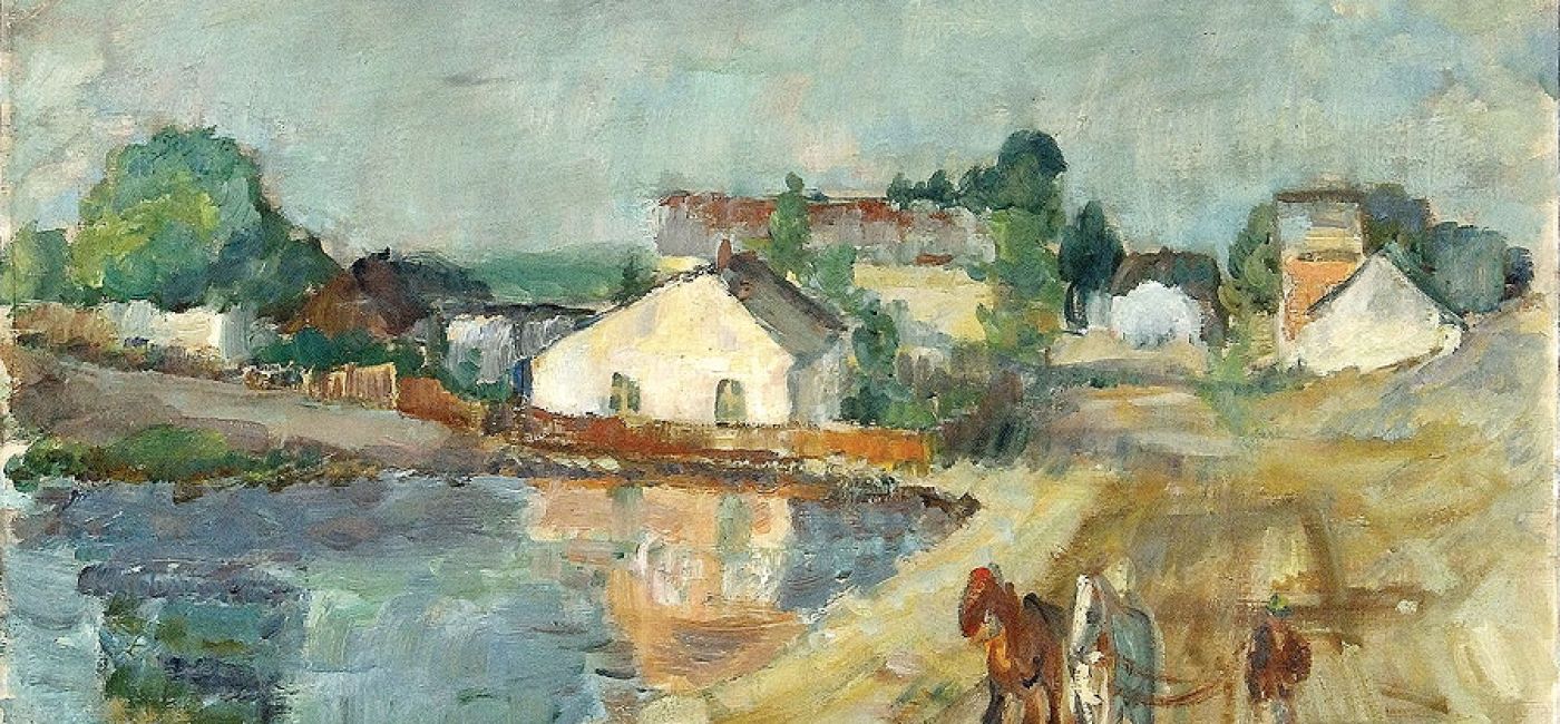 Efraim i Menasze Seidenbeutlowie Pejzaż