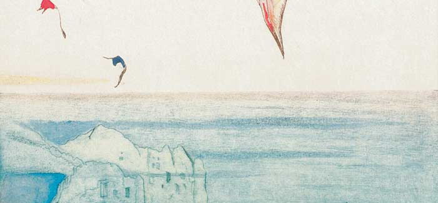 Egea - Zatopione , 1992 r. Graficzne metafory Leszka Rózgi