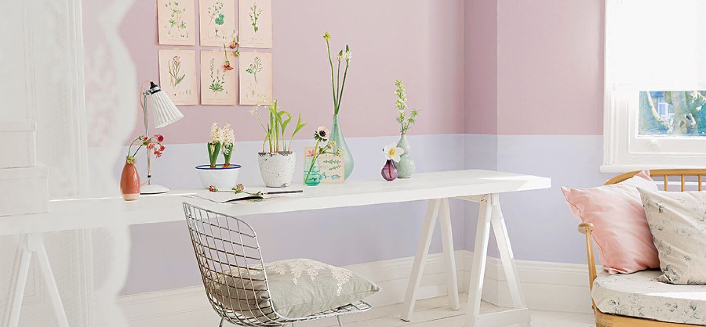 Farba Dulux Fusion Matt w kolorze UN.0277 i F2.50.65, ok. 45 zł/l, DULUX
