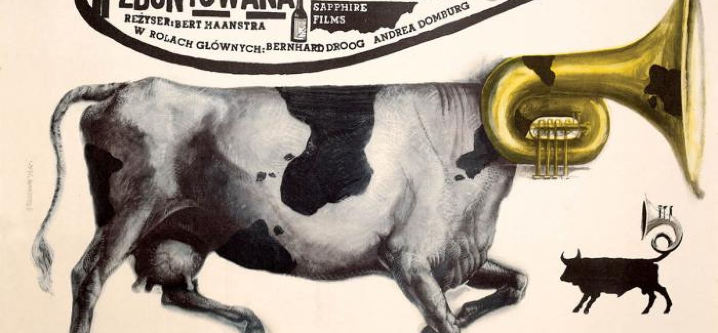 Franciszek Starowieyski Plakat do filmu Zbuntowana orkiestra , 1960 r., MUZEUM ŚLĄSKIE W KATOWICACH