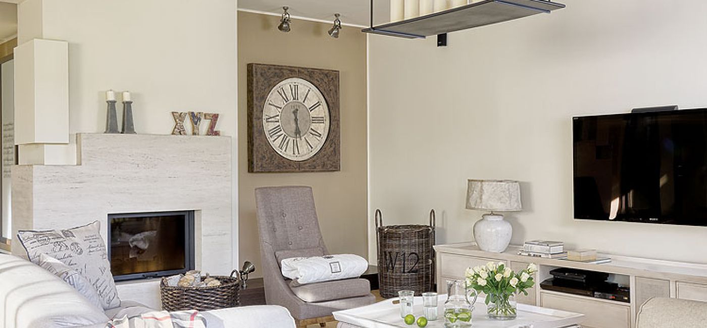 Gospodyni inspirowała się stylem amerykańskich domów przy plaży.