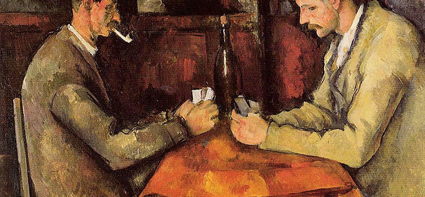 Grający w karty , Paul Cezanne, 1893-1896 r.