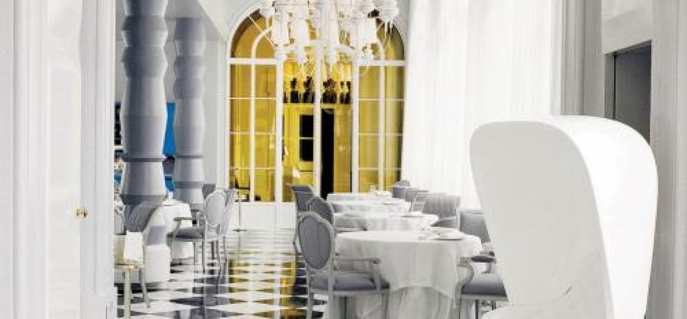 Jaime Hayon Madrycka restauracja La Terraza del Casino.