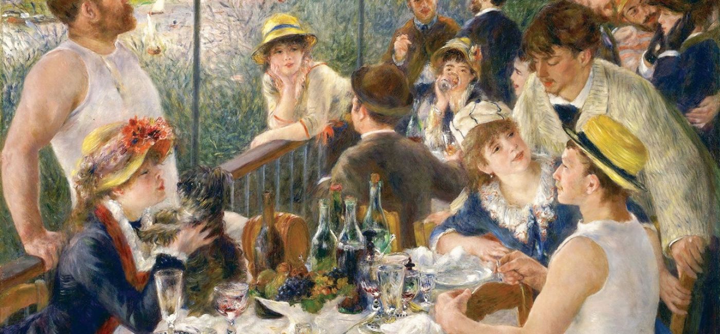 Pierre-Auguste Renoir Śniadanie wioślarzy , lata 1880-1881
