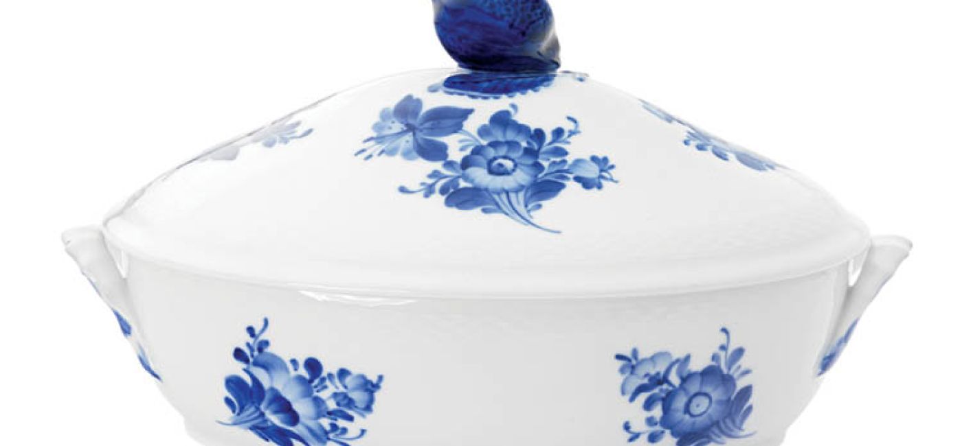 Kolekcja Blue Flower Braided. ROYAL COPENHAGEN