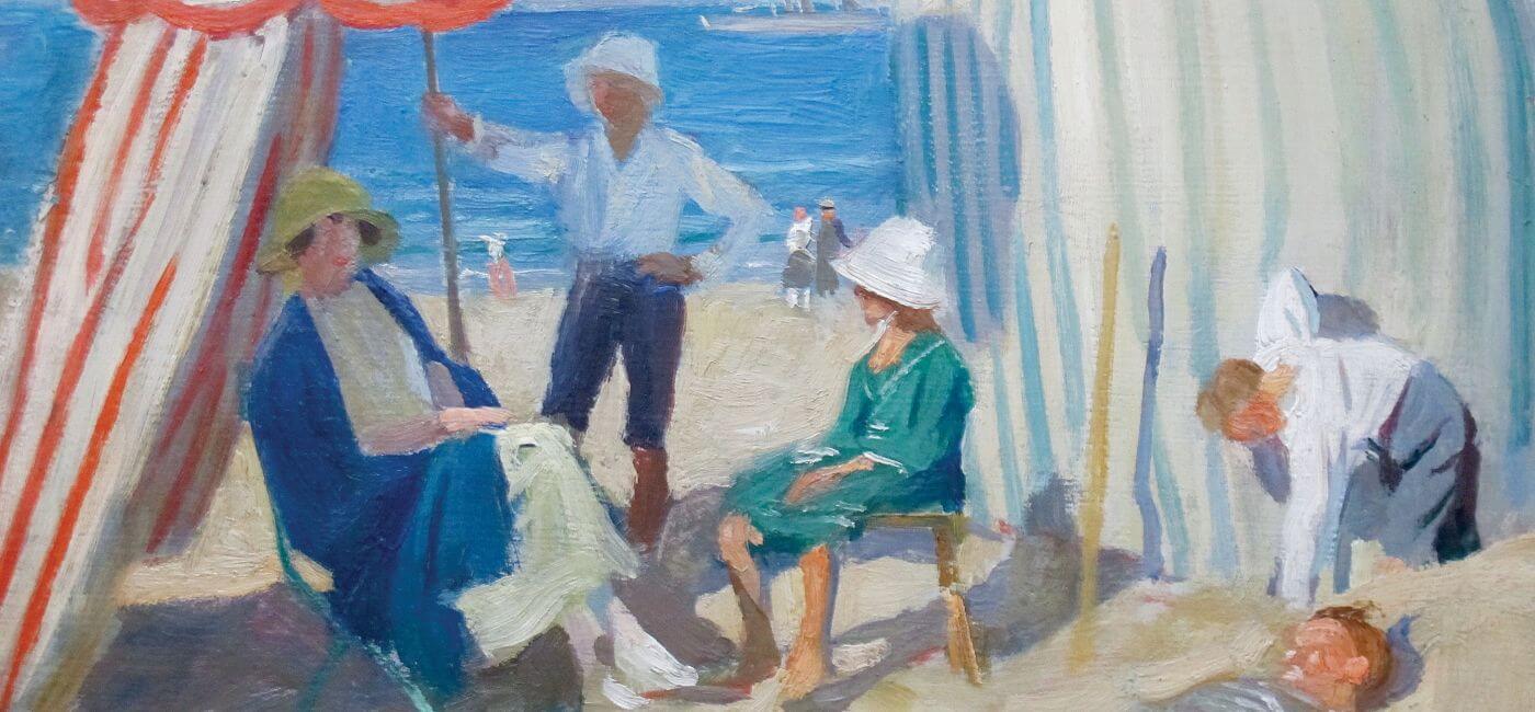 Lucien Hector Jonas, Na plaży , 1920 r.