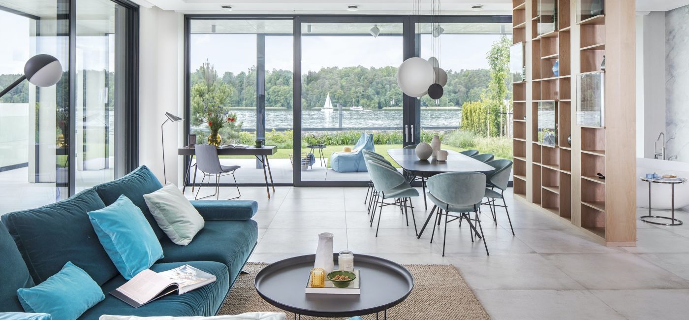 nowoczesne wnętrza domów jednorodzinnych