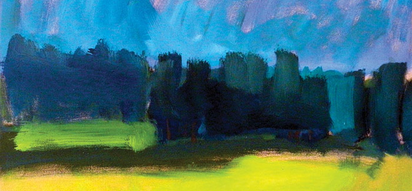 Obraz Agaty Kaczuk-Jagielnik. Oczarowana pejzażami