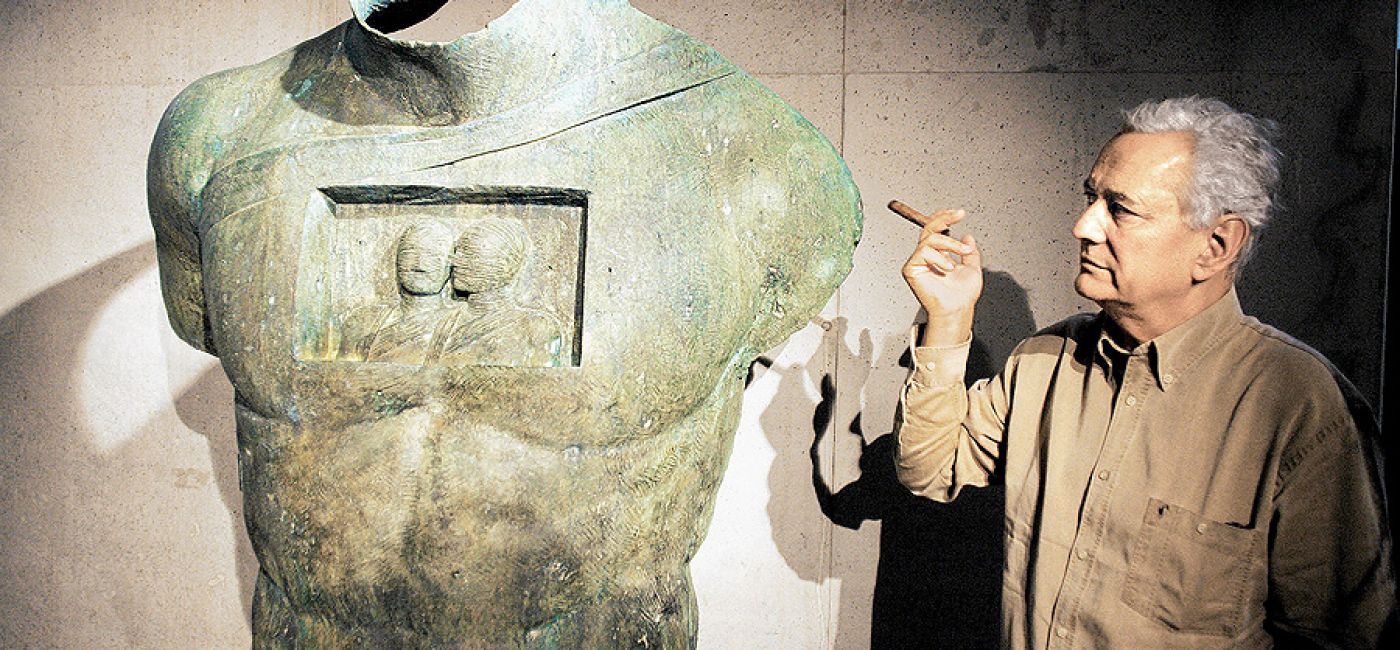 Okruchy antyku Igora Mitoraja. Igor mitoraj, atelier, rzeźba, marmur, sztuka, rzeźby