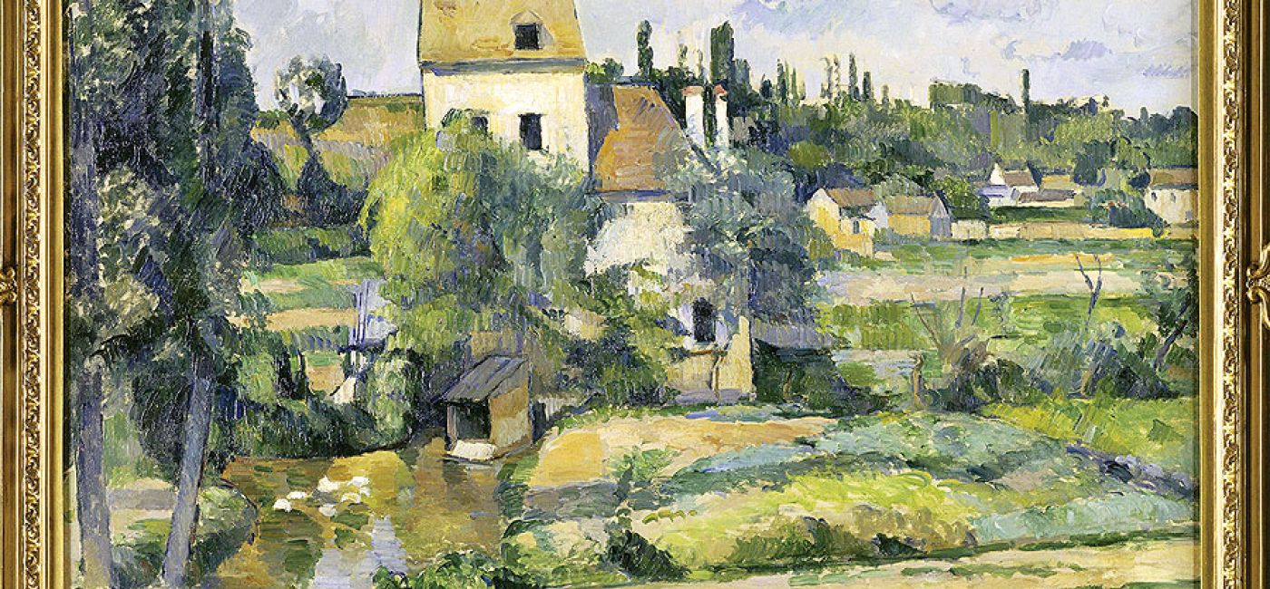 Paul Cézanne Młyn nad Couleuvre w Pontoise , 1881 r.