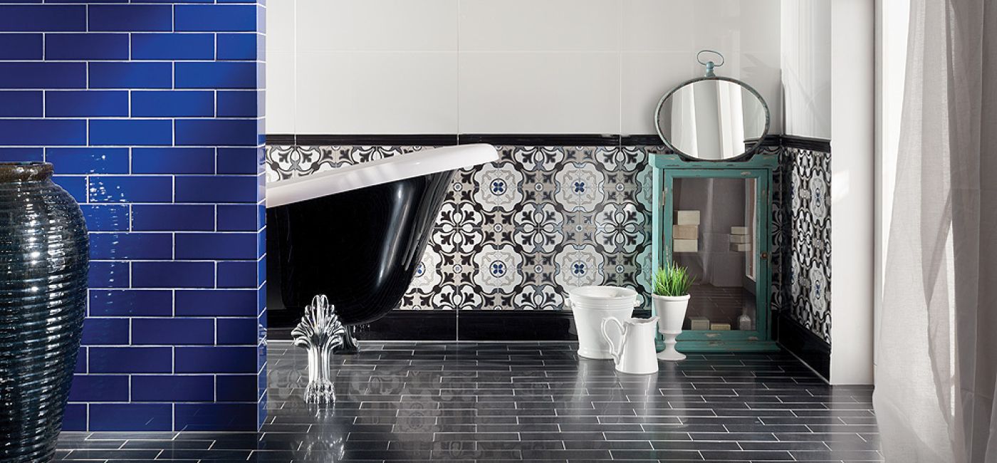 Płytki zaprojektowane przez Macieja Zienia.