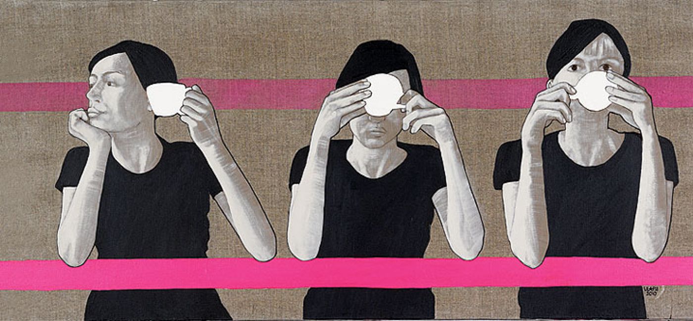 Prace inspirowane spotkaniami z ludźmi. Malarka, która pokazuje kobiecy świat.